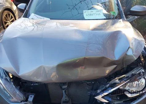 2019 Nissan Sentra S z USA, uszkodzony, nr VIN 3N1AB7AP1KY444597